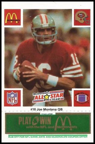 16 Joe Montana